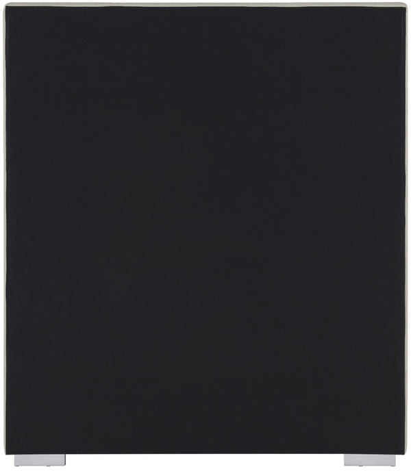 Crosby Linen Textured Fabric: Linen / 22% linen / 33% Cotton / Metal / Engineered Wood / Foam Mid Century Modern Beige Linen Textured Fabric Twin Bed - 46" W x 84" D x 54.5" H