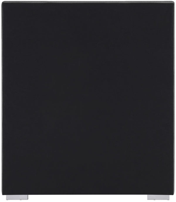 Crosby Linen Textured Fabric: Linen / 22% linen / 33% Cotton / Metal / Engineered Wood / Foam Mid Century Modern Grey Linen Textured Fabric Twin Bed - 46" W x 84" D x 54.5" H