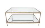 Zeugma CT377 Champagne & Gold Coffee Table