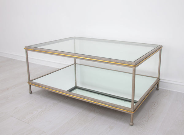 Zeugma CT377 Champagne & Gold Coffee Table