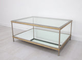 Zeugma CT377 Champagne & Gold Coffee Table