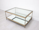 Zeugma CT377 Champagne & Gold Coffee Table