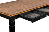 New Classic Furniture Prairie Point Rect. Dining Table Black D058B-10