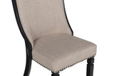 New Classic Furniture Prairie Point Upholstered Arm Chair Black - Set of 2 D058B-21