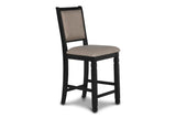 New Classic Furniture Prairie Point Counter Chair Black - Set of 2 D058B-22