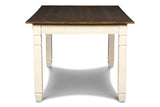 New Classic Furniture Prairie Point Rect. Dining Table Cottage White D058W-10