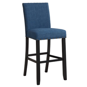 New Classic Furniture Crispin Marine Blue Bar Chair - Set of 2 D162-BS-MAR