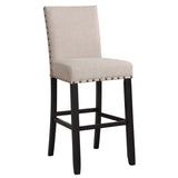 New Classic Furniture Crispin Natural Beige Bar Chair - Set of 2 D162-BS-NAT