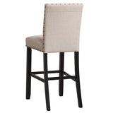 New Classic Furniture Crispin Natural Beige Bar Chair - Set of 2 D162-BS-NAT