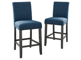 Crispin Marine Blue Counter Chair - Set of 2