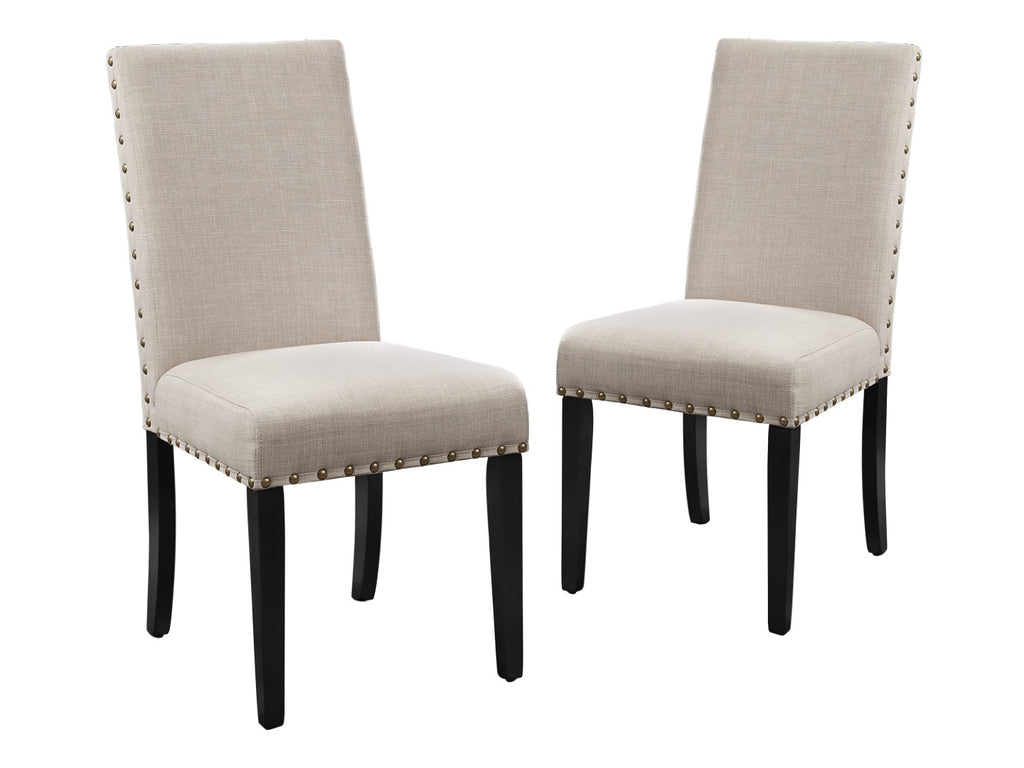New Classic Furniture Crispin Natural Beige Dining Chair - Set of 2 D162-SC-NAT