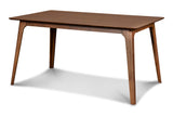 New Classic Furniture Oscar 60" Rectangle Table Walnut D1651-11