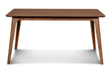 New Classic Furniture Oscar 60" Rectangle Table Walnut D1651-11