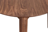 New Classic Furniture Oscar Corner Table Walnut D1651-13