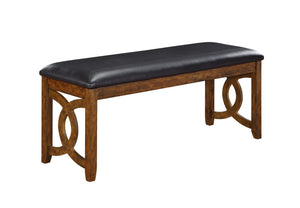 New Classic Furniture Gia 46" Bench Brown D1701-25-BRN