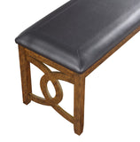 New Classic Furniture Gia 46" Bench Brown D1701-25-BRN