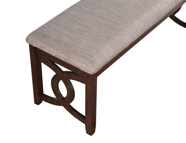 New Classic Furniture Gia 46" Bench Cherry D1701-25-CHY