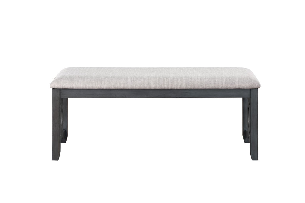 New Classic Furniture Gia 46" Bench Gray D1701-25-GRY