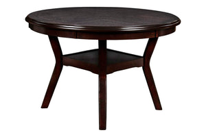 New Classic Furniture Gia Round Dining 5 Pc Set Ebony D1701-50S