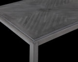 New Classic Furniture Gia 5Pc 48" Rect. Dining Table & 4 Chairs Gray D1701-548-GRY