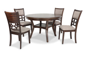 New Classic Furniture Mitchell 5 Pc Dining Set Cherry D1763-50S-CHY