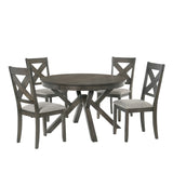 Gulliver Round Table Rustic Brown