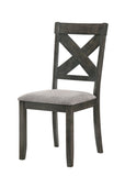 New Classic Furniture Gulliver Side Chair Rustic Brown - Set of 2 D1902-20