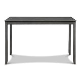 New Classic Furniture Amy 60" Counter Table+Chairs with Stg (5 Pcs) Gray D3651-60CS-GRY