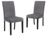 New Classic Furniture Celeste Dining Chair Gray - Set of 2 D400-20-GRY