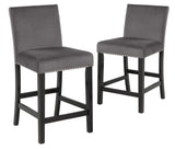 Celeste Counter Chair Gray - Set of 2