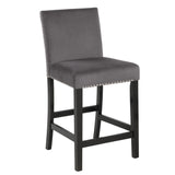 New Classic Furniture Celeste Counter Chair Gray - Set of 2 D400-22-GRY