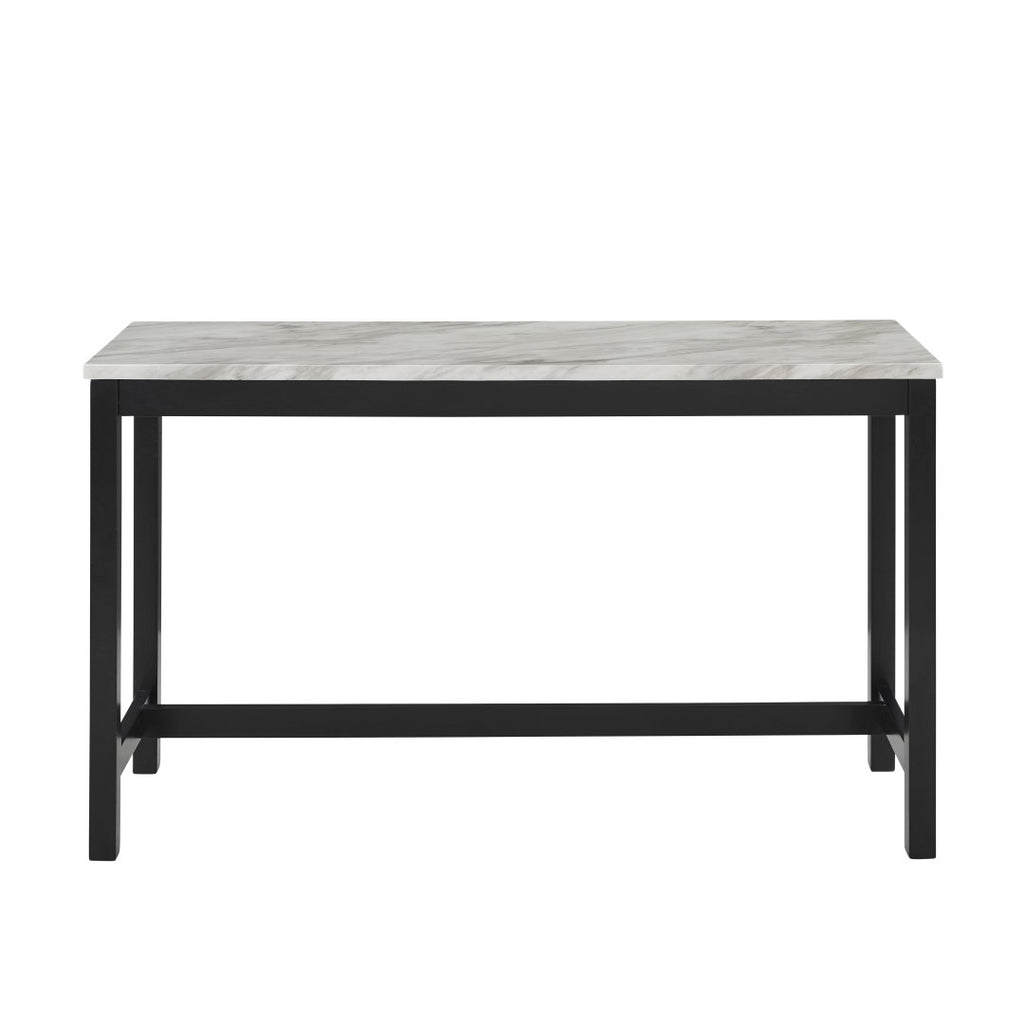 New Classic Furniture Celeste Theater Bar Table with 3 Stools Gray D400-B3S-GRY