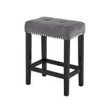 New Classic Furniture Celeste Theater Bar Table with 3 Stools Gray D400-B3S-GRY