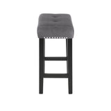 New Classic Furniture Celeste Theater Bar Table with 3 Stools Gray D400-B3S-GRY