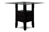 New Classic Furniture Prism Counter Table Glass Top D4040-12T