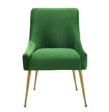 Beatrix Velvet Side Chair Green TOV-D46