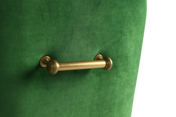 Beatrix Velvet Side Chair Green TOV-D46