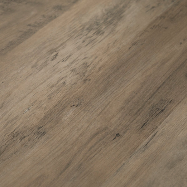 56" 2 Drawer Glass Top Desk Gray Wash