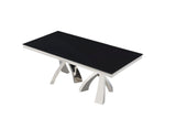 New Classic Furniture Ulysses Rectangle Dining Table Top Black D957-10T