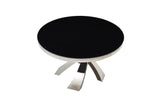 New Classic Furniture Ulysses Round Dining Table Top Black D957-11T