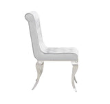 New Classic Furniture Viola Pale Blue Crystal Tufted Dining Chair - Set of 2 D970-2174-LBL