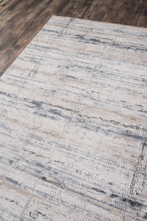 Momeni Dalston DAL-1 Machine Made Transitional Abstract Indoor Area Rug Grey 8'6" x 13' DALSTDAL-1GRY860D