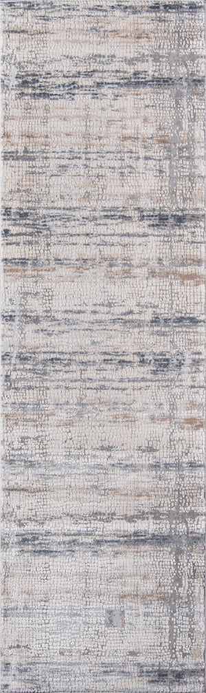 Momeni Dalston DAL-1 Machine Made Transitional Abstract Indoor Area Rug Grey 8'6" x 13' DALSTDAL-1GRY860D