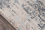 Momeni Dalston DAL-2 Machine Made Transitional Abstract Indoor Area Rug Grey 8'6" x 13' DALSTDAL-2GRY860D