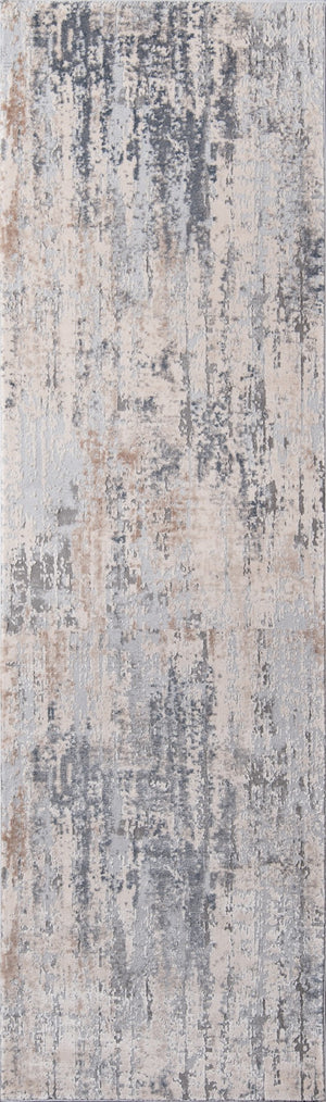 Momeni Dalston DAL-2 Machine Made Transitional Abstract Indoor Area Rug Grey 8'6" x 13' DALSTDAL-2GRY860D