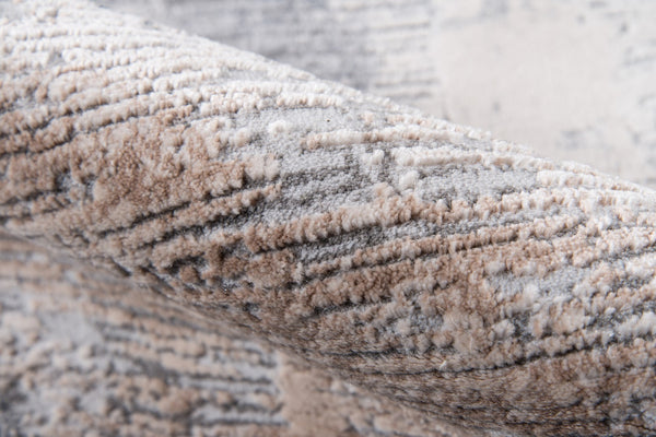 Momeni Dalston DAL-3 Machine Made Transitional Abstract Indoor Area Rug Grey 8'6" x 13' DALSTDAL-3GRY860D