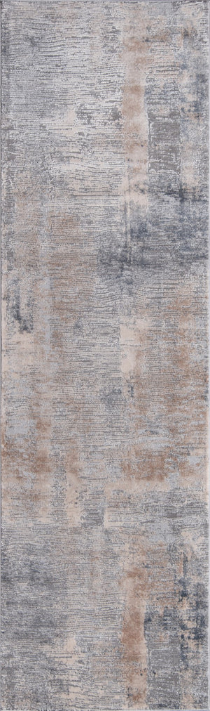 Momeni Dalston DAL-3 Machine Made Transitional Abstract Indoor Area Rug Grey 8'6" x 13' DALSTDAL-3GRY860D