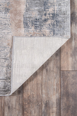 Momeni Dalston DAL-3 Machine Made Transitional Abstract Indoor Area Rug Grey 8'6" x 13' DALSTDAL-3GRY860D