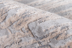 Momeni Dalston DAL-4 Machine Made Transitional Abstract Indoor Area Rug Grey 8'6" x 13' DALSTDAL-4GRY860D