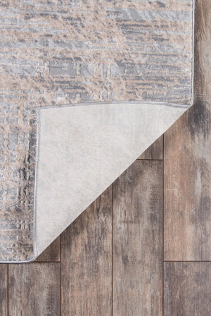 Momeni Dalston DAL-4 Machine Made Transitional Abstract Indoor Area Rug Grey 8'6" x 13' DALSTDAL-4GRY860D